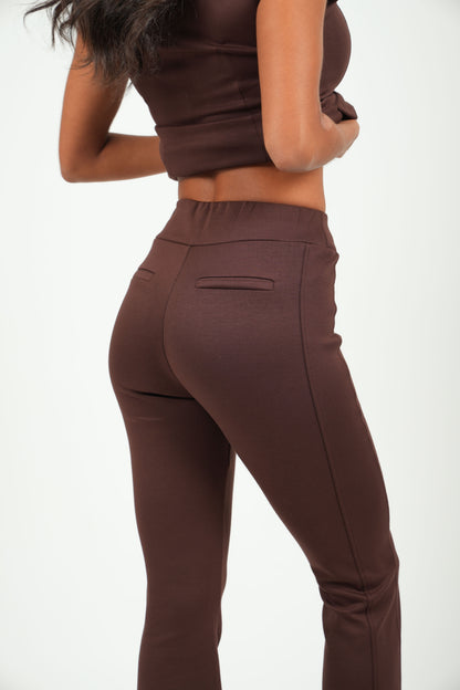 SIGNATURE TROUSER - BROWN