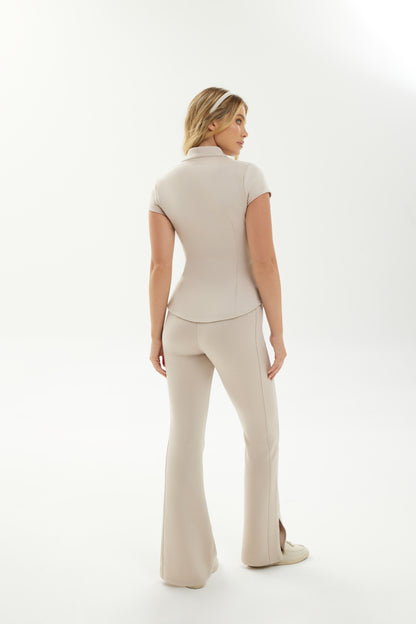 SIGNATURE TROUSER - NUDE