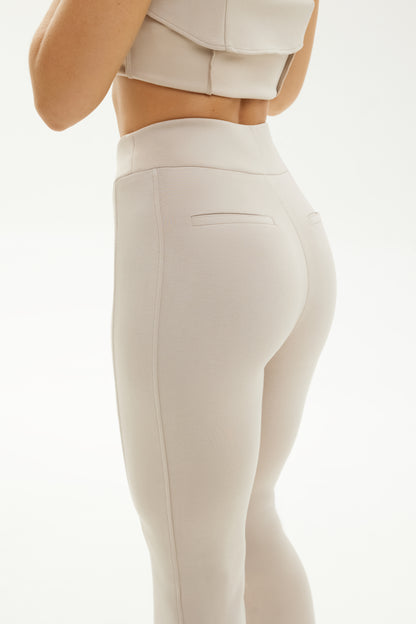 SIGNATURE TROUSER - NUDE